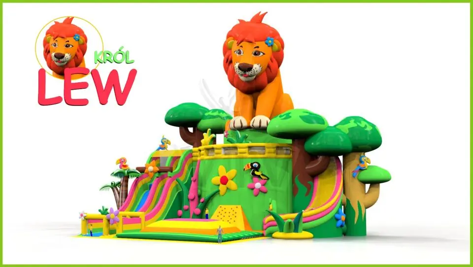 Playground Lion GIGANT commercial inflatable playground