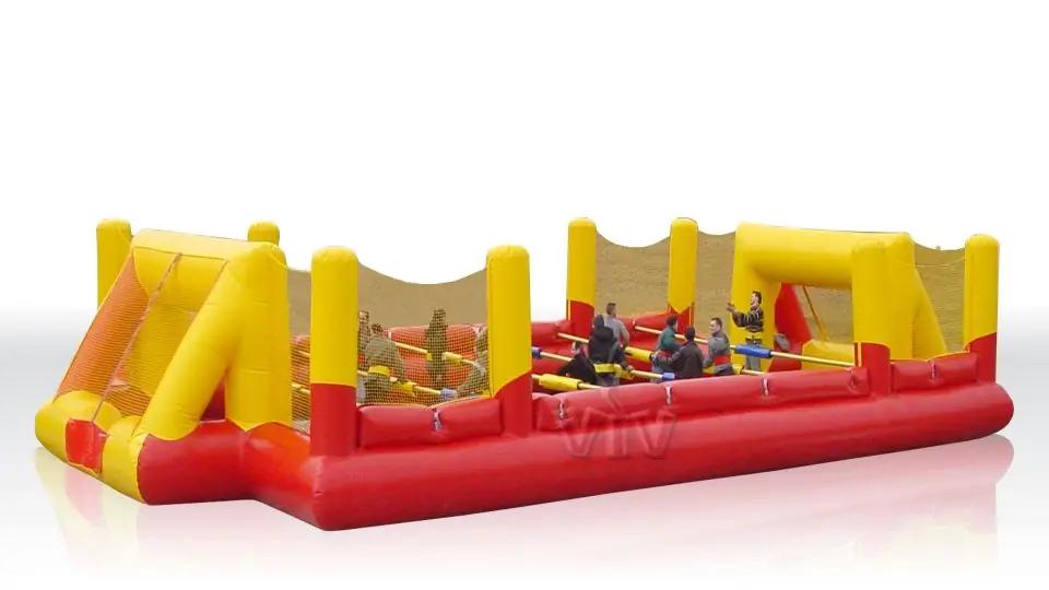 Soccer field 13.6 x 6.5 x 2.5 m - inflatable part commercial inflatable playing field
