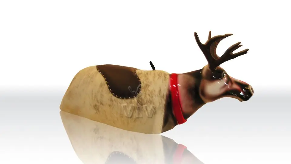 Rodeo Profiride - Reindeer Figure for Adults commercial mechanical rodeo attraction