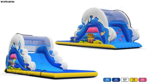 Slide water 10 x 3.5 x 3.6 m commercial inflatable slide