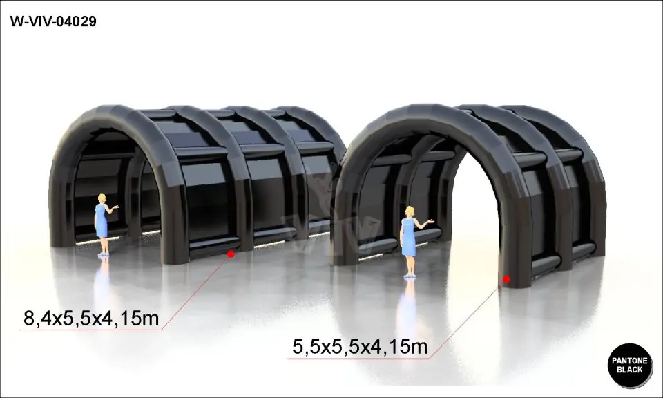 Tent Centipede 8.4 x 5.5 x 4.15 m commercial promotional inflatable tent
