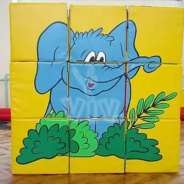 Blocks softplay inflatable product photo
