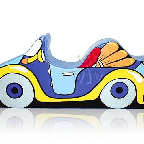 Car commercial inflatable softplay