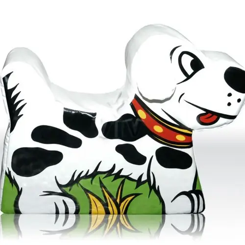 Dog commercial inflatable softplay