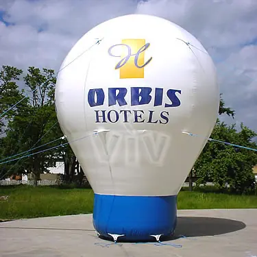 Inflatable balloons with gondola promotional inflatable product photo