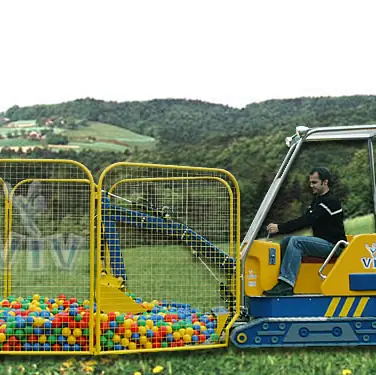 Mini excavator mechanical attraction product photo