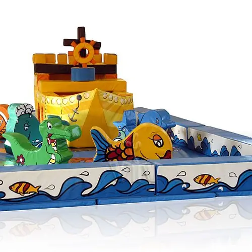 Sea Playground (without figures) commercial inflatable softplay