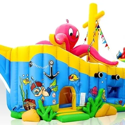 Ship Water World - Collection Unterwater World commercial inflatable ship attraction