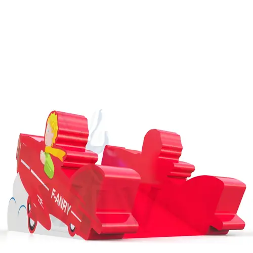 Slide Plane with a softplay commercial inflatable softplay