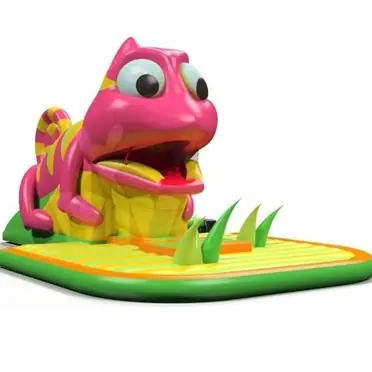 Chameleon Big Bugs swallower inflatable slide
