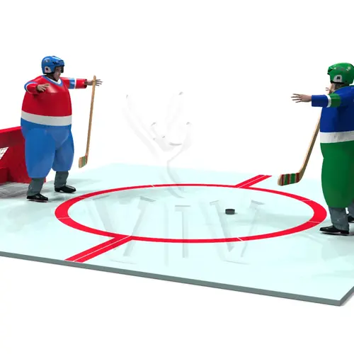Sumo Hockey Players - Hockey Collection commercial inflatable softplay
